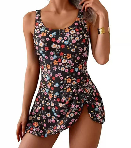 👙Limited Time-50% OFF💃Women's One Piece Tummy Control Tie Knot Swimsuit
