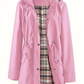 ⏰⏰Limited-time offer!!🌧️🧥Women's Checkered Lining Waterproof Windbreaker