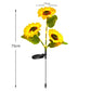 🌻65K+ SOLD!🔥LuminaBloom™ Solar Sunflower Garden Stake Lights 🌻 | Waterproof 🌧️ | No Wiring💡