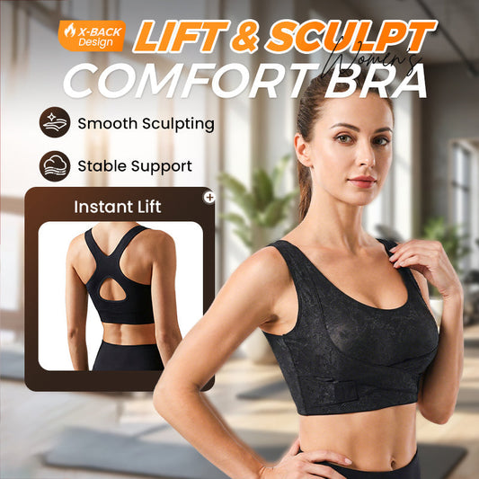 💖✨All-Day Comfort Meets Perfect Shape! Criss-Cross Lift & Sculpt Bra