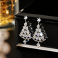 Funkelnde Weihnachtsbaum Ohrringe🎄✨