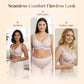🎉Best Seller-60% Off💖Womens Comfortable Wireless Bras Push Up Bralettes Seamless Tshirts Bras Deep V Everyday Bras