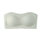 💞Womens Strapless Bras Push Up Bandeau Bra Non Slip Wireless Supportive Padded Bras Seamless Comfortable Tube Jelly Bra