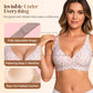 🎉Best Seller-60% Off💖Womens Comfortable Wireless Bras Push Up Bralettes Seamless Tshirts Bras Deep V Everyday Bras