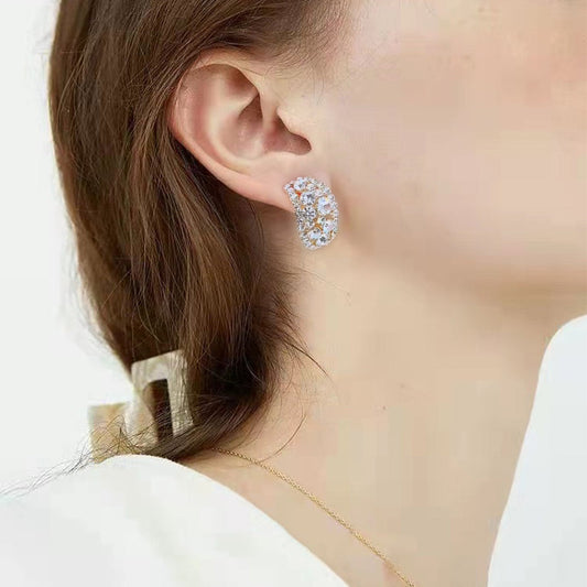 Laborgezüchtete Diamant-Creolen 🎁