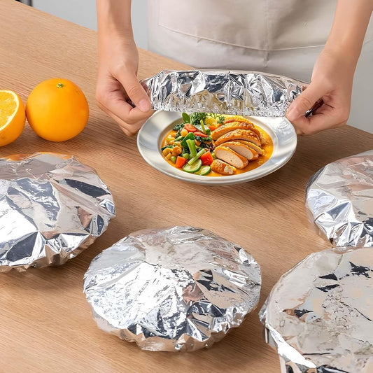 🍲Last Day Sale 50% OFF🔥 Home dining table & food container aluminum foil heat-retaining cover
