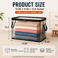 🎉Buy 2 Get 1 Free📦Large Heavy-Duty Thick Plastic Clear Storage