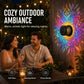 🎉Buy 1 Get 1 Free🌞💡Solar Mandala Wall Light Outdoor Garden Fence Projector Lamp Patio Ambient Decor