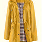 ⏰⏰Limited-time offer!!🌧️🧥Women's Checkered Lining Waterproof Windbreaker