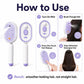 ⏳LAST DAY - 60% Off🔥ProGlide™🇬🇧 Scalp Massager Comb💆‍♀️Self-Cleaning 🧼, Tangle-Free ✂️ & Frizz-Control Hair Brush with Soothing Mist Spray