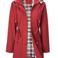 ⏰⏰Limited-time offer!!🌧️🧥Women's Checkered Lining Waterproof Windbreaker