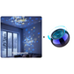 📢📢40% OFF !! ⏰ Ocean Wave Projector Light – Dynamic Rotating Aurora, Adjustable Brightness, Rechargeable