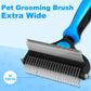 🐕 Last Day Special Price £5.99 !  🏆 Professional Deshedding Tool For Dogs And Cats – Gentle On Skin, Efficient Grooming & Comfortable Grip Design ✂️