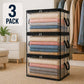 🎉Buy 2 Get 1 Free📦Large Heavy-Duty Thick Plastic Clear Storage