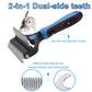 🐕 Last Day Special Price £5.99 !  🏆 Professional Deshedding Tool For Dogs And Cats – Gentle On Skin, Efficient Grooming & Comfortable Grip Design ✂️