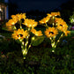 🌻65K+ SOLD!🔥LuminaBloom™ Solar Sunflower Garden Stake Lights 🌻 | Waterproof 🌧️ | No Wiring💡