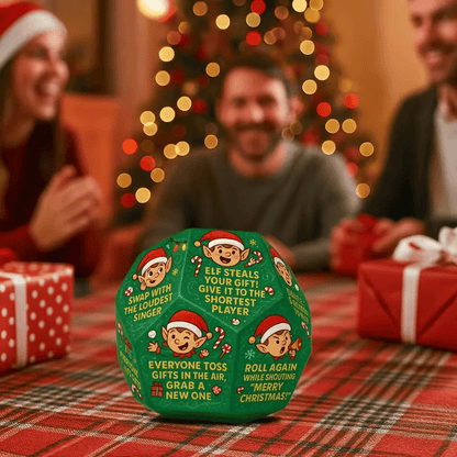 🔥Weihnachtsangebot – Kaufen Sie 2 und erhalten Sie den Versand gratis!!🎁Urkomisches Partyspielwürfel zum Austausch von Weihnachtsgeschenken🎲🎄