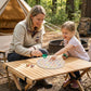 Wooden Shape Matching Toy Set for Kids