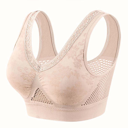 🎉New Year Sale - 60% Off🎉High-Support Wireless Lace Bra for Women