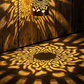 🎉Buy 1 Get 1 Free🌞💡Solar Mandala Wall Light Outdoor Garden Fence Projector Lamp Patio Ambient Decor