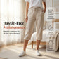 ⏳Time-Limited Special🏆Women's Casual Cotton Linen Capris