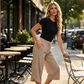 ✨50% OFF!✨👖Women's Casual Wide-Leg Capri Pants – Comfortable, Casual, and Versatile! ☁️