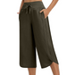✨50% OFF!✨👖Women's Casual Wide-Leg Capri Pants – Comfortable, Casual, and Versatile! ☁️